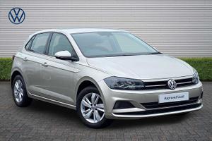 Used 2018 Volkswagen Polo 1.0 75 SE 5dr Ivory Silver