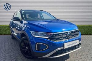 Used 2024 Volkswagen T-roc 1.5 TSI Match 5dr Ravenna Blue / Black Roof