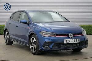 Used 2025 Volkswagen Polo 2.0 TSI GTI 5dr DSG Reef blue