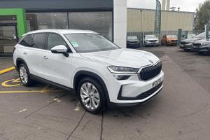 Used 2025 Skoda Kodiaq 1.5 TSI e-TEC SE L 5dr DSG [7 Seat] Moon White Metallic