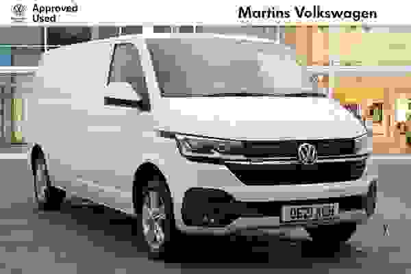 Used 2021 Volkswagen Transporter e-Transporter Panel van Advance LWB FULLY ELECTRIC *LED lights & Air Con* Candy White at Martins Group