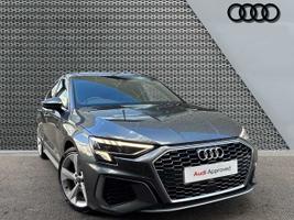 Used 2020 Audi A3 Sportback S line 35 TFSI  150 PS S tronic Daytona Grey Pearlescent