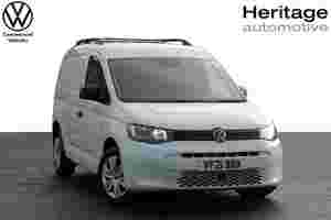 Used 2021 Volkswagen Caddy 2.0TDI (102PS)C20 Cargo Commerce Plus Candy White