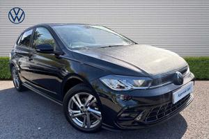Used 2025 Volkswagen Polo 1.0 TSI 115 R-Line 5dr DSG Deep black