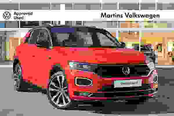 Used 2021 Volkswagen T-ROC 2017 1.5 TSI R-Line 150PS EVO DSG Flash Red at Martins Group