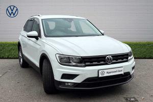 Used 2019 Volkswagen Tiguan 2.0 TDi 150 4Motion Match 5dr DSG Pure white