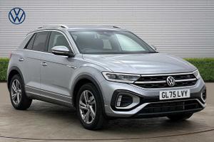 Used 2025 Volkswagen T-roc 1.5 TSI R-Line 5dr Pyrite Silver