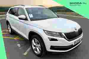 Used 2021 Skoda Kodiaq 1.5 TSI (150ps) SE L (7 seats) ACT DSG SUV Moon White Metallic