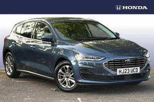 Used 2023 Ford Focus 1.0 EcoBoost Hybrid mHEV 155 Titanium 5dr Blue