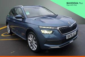 Used 2020 Skoda Kamiq 1.0 TSI SE L 5dr DSG Titan Blue