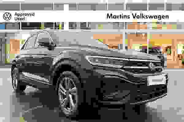 Used 2023 Volkswagen T-ROC 1.5 TSI (150ps) R-Line EVO DSG Deep black at Martins Group