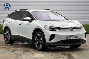 Used 2025 Volkswagen ID.4 210kW Match Pro 77kWh 5dr Auto Glacier White