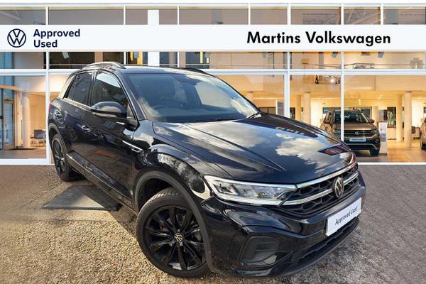 Used 2022 Volkswagen T-ROC 1.5 TSI R-Line 150PS DSG **BLACK DESIGN PACK*REAR VIEW CAMERA** at Martins Group