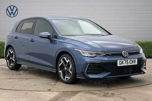 Used 2025 Volkswagen Golf 1.5 TSI 150 R-Line 5dr Anemone Blue