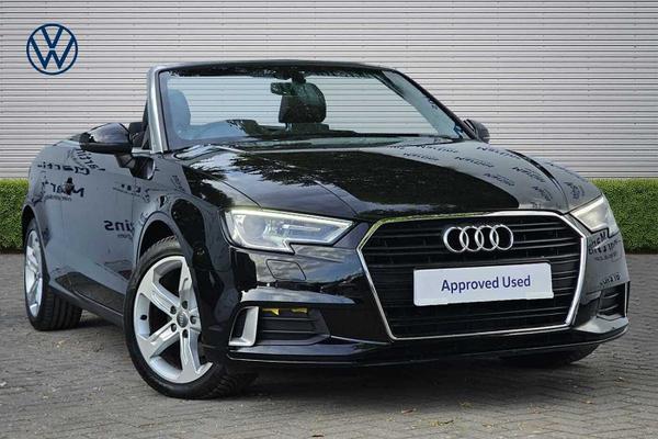 Used 2017 Audi A3 Cabriolet 1.5 TFSI Sport 2dr BLACK at Martins Group