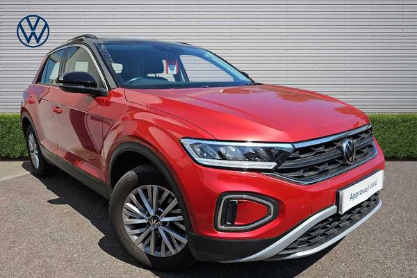 Used 2022 Volkswagen T-roc 1.0 TSI Life 5dr Kings Red at Martins Group