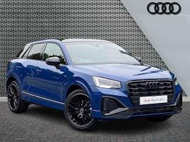 Used 2026 Audi Q2 Black Edition 35 TFSI  150 PS S tronic Ascari blue, metallic