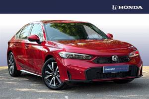 Used 2026 Honda Civic 2.0 eHEV Elegance 5dr CVT Premium Crystal Red