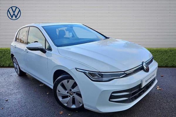 Used 2024 Volkswagen Golf 1.5 TSI 150 Match 5dr Pure white at Martins Group