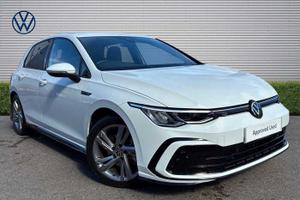 Used 2024 Volkswagen Golf 1.5 eTSI 150 R-Line 5dr DSG Pure white