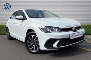 Used 2026 Volkswagen Polo 1.0 TSI Life 5dr DSG Pure white