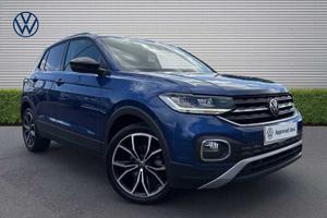 Used 2022 Volkswagen T-cross 1.0 TSI 110 SEL 5dr Reef blue