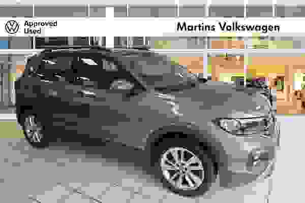 Used 2021 Volkswagen T-Cross 1.0 TSI (110ps) SE Hatchback Limestone Grey at Martins Group