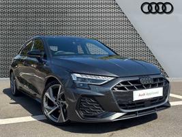 Used 2025 Audi A3 Sportback Black Edition 35 TFSI  150 PS S tronic Daytona Grey Pearl Effect
