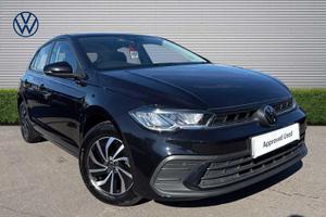 Used 2023 Volkswagen Polo 1.0 TSI Life 5dr DSG Deep black