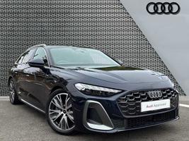 Used 2025 Audi A5 Avant S line TFSI  204 PS S tronic Firmament blue, metallic