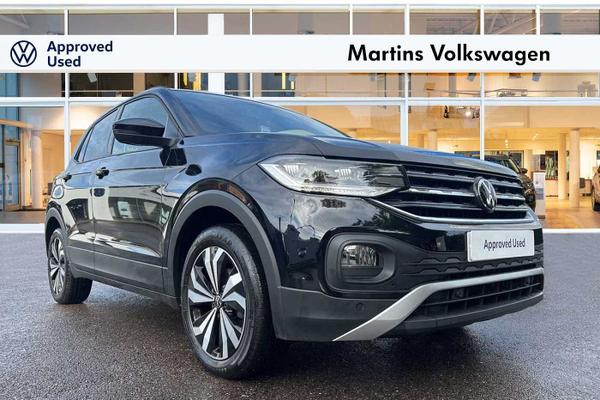 Used 2022 Volkswagen T-Cross 1.0 TSI 110ps Black Edition DSG Hatchback at Martins Group