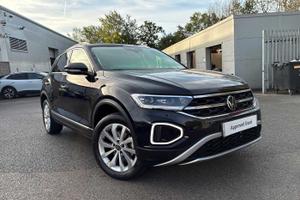 Used 2024 Volkswagen T-roc 1.5 TSI Style 5dr Deep black