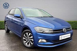 Used 2021 Volkswagen Polo 1.0 TSI 95 Active 5dr Reef blue