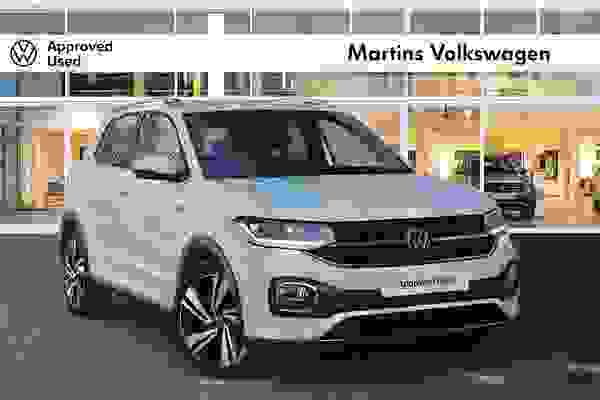 Used 2022 Volkswagen T-Cross 1.0 TSI (110ps) R-Line DSG Hatchback Pure White at Martins Group