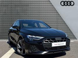Used 2025 Audi A3 Sportback Black Edition TFSI  150 PS S tronic Mythos black, metallic