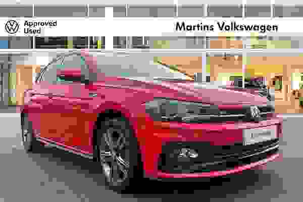 Used 2019 Volkswagen Polo MK6 Hatchback 5Dr 1.0 TSI 95PS R-Line Flash Red at Martins Group