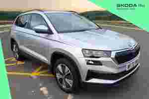 Used 2022 Skoda Karoq SUV 2.0TDI (116ps) SE Drive SCR DSG Brilliant Silver