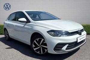 Used 2023 Volkswagen Polo 1.0 TSI Life 5dr Pure white