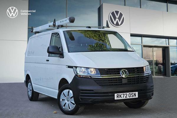 Used 2022 Volkswagen Transporter T28 Panel Van Startline SWB 110 PS 2.0 TDI 5sp Man *Air Conditioning* Candy White at Martins Group