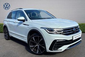 Used 2023 Volkswagen Tiguan 1.5 TSI 150 R-Line 5dr DSG Pure white