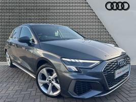 Used 2024 Audi A3 Sportback S line 35 TFSI  150 PS S tronic Daytona Grey Pearl Effect
