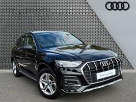Used 2022 Audi Q5 Sport 45 TFSI quattro 265 PS S tronic Mythos black, metallic