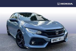Used 2017 Honda Civic 1.5 VTEC Turbo Sport 5dr CVT Sonic Grey