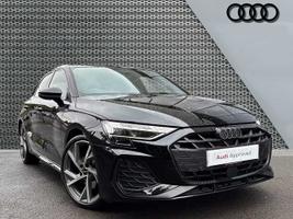 Used 2025 Audi A3 Sportback Black Edition TFSI  150 PS S tronic Mythos black, metallic