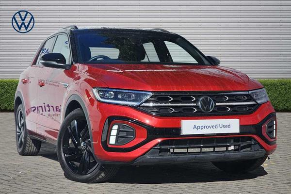 Used 2025 Volkswagen T-roc 1.5 TSI Black Edition 5dr DSG Kings Red at Martins Group