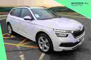 Used 2021 Skoda Kamiq 1.0 TSI (109ps) SE Drive SUV Moon White Metallic