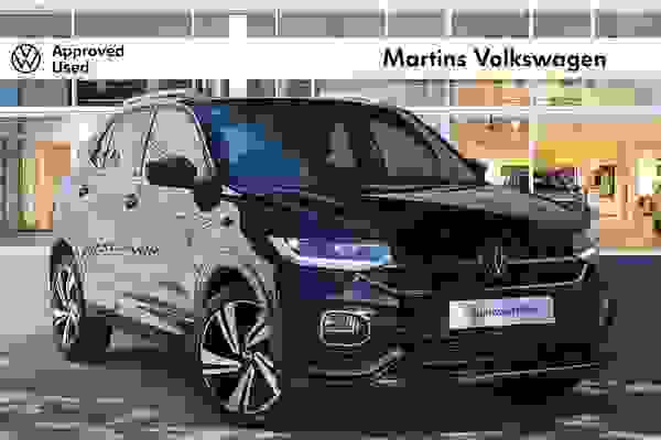 Used 2023 Volkswagen T-Cross 1.0 TSI (110ps) R-Line DSG Hatchback Deep Black at Martins Group