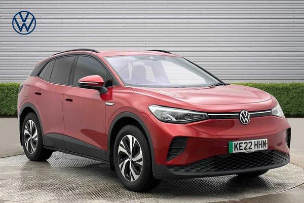 Used 2022 Volkswagen ID.4 109kW Life Pure 52kWh 5dr Auto **FALUN ALLOY WHEELS** Kings Red at Martins Group