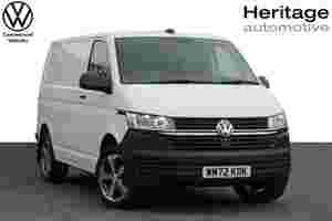 Used 2022 Volkswagen Transporter 2.0TDI 110ps T28 Startline BMT SWB PV +++ With Business Pack+++ Candy White