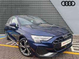 Used 2026 Audi A3 Sportback S line TFSI  150 PS S tronic Navarra blue, metallic